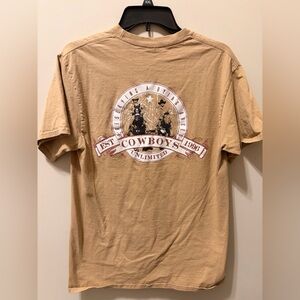 cowboys unlimited graphic tee